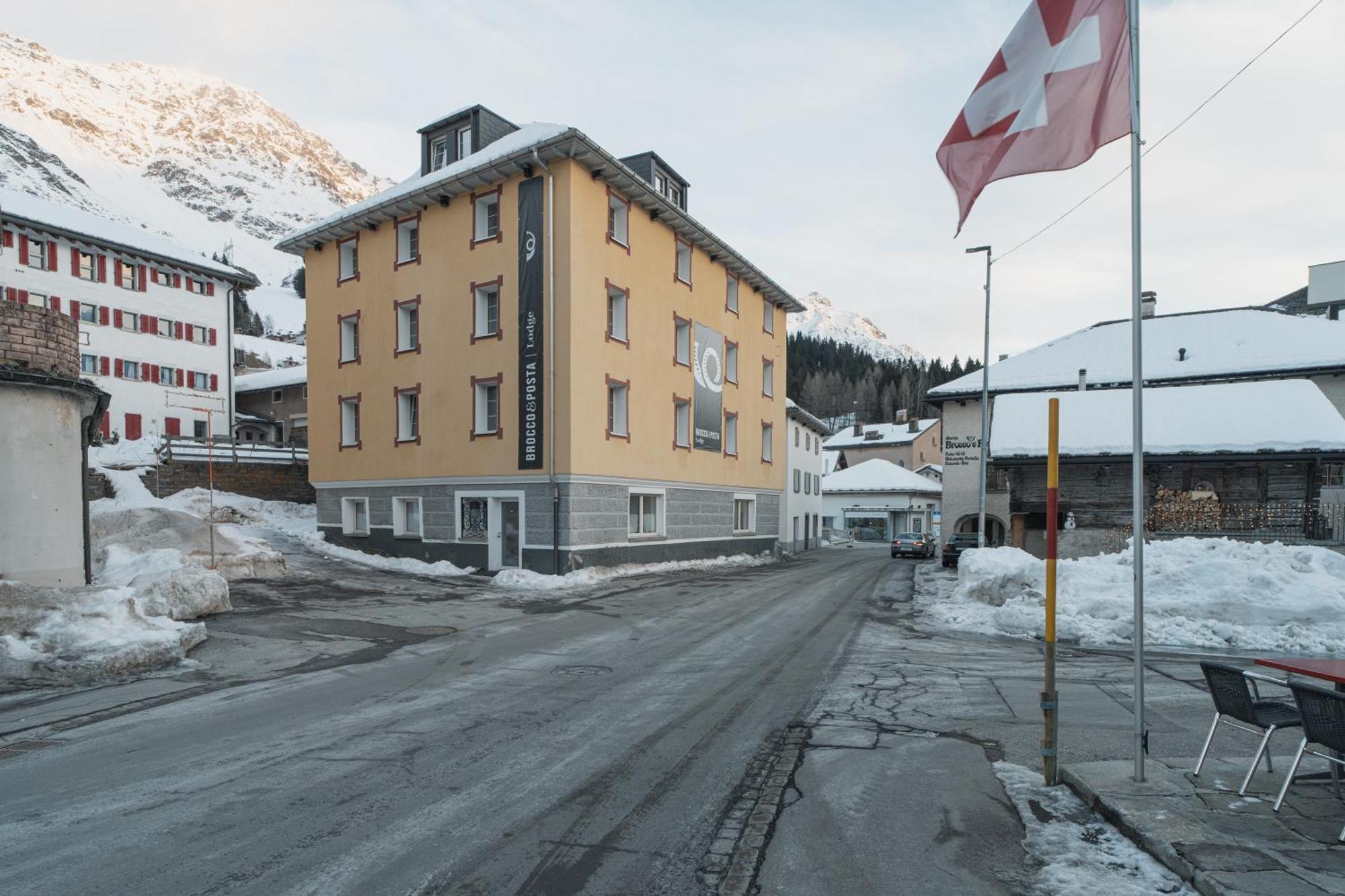Lodge Brocco & Posta San Bernardino Exteriér fotografie